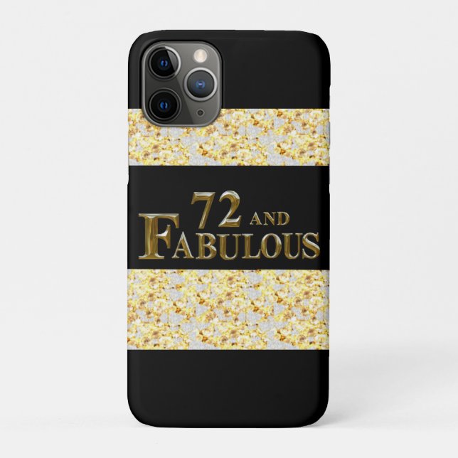 72nd  Birthday  Case-Mate iPhone Case (Back)