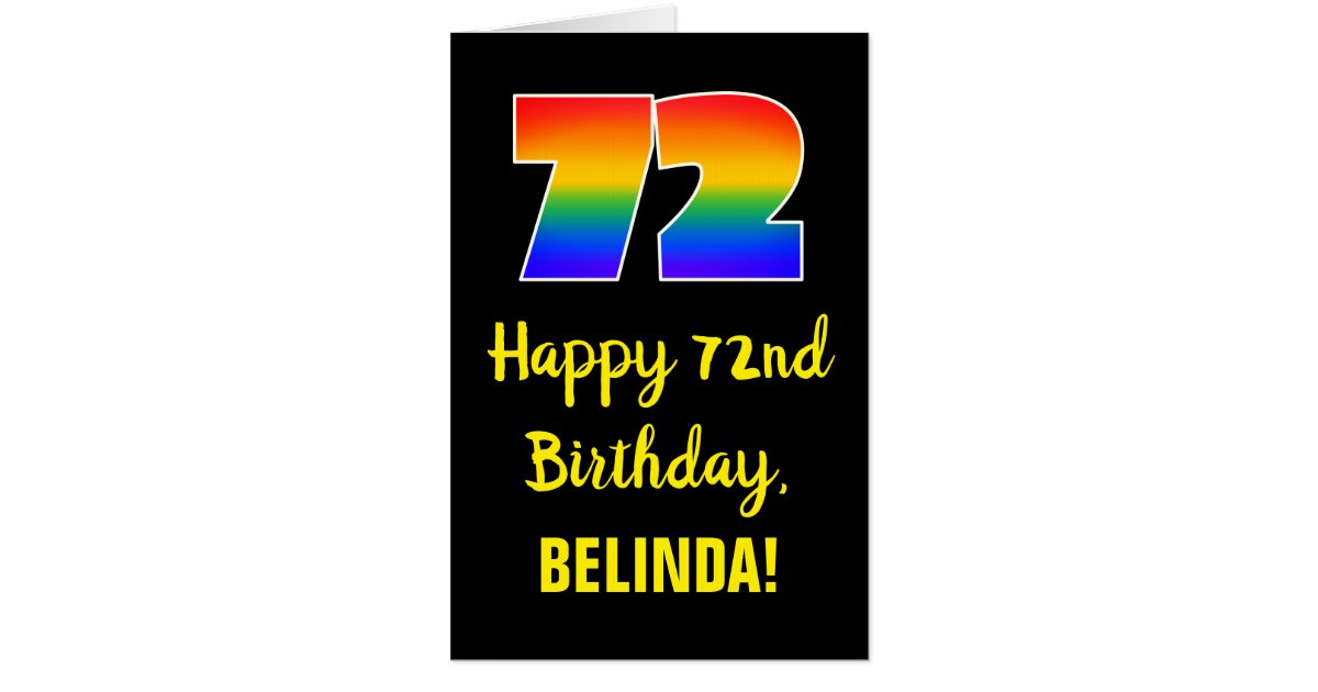 70th Birthday Themed 70 YEARS OLD! w/ Rainbow Spectrum Colors + Vibrant  Fireworks Inspired Pattern Art Print by AponxDesigns