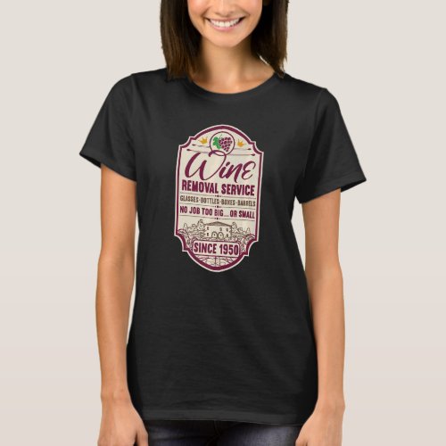 72nd Birthday I Label Wine Decanter I Wine Removal T_Shirt