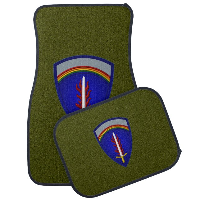 72nd Ordnance Battalion Car Floor Mat (Set)
