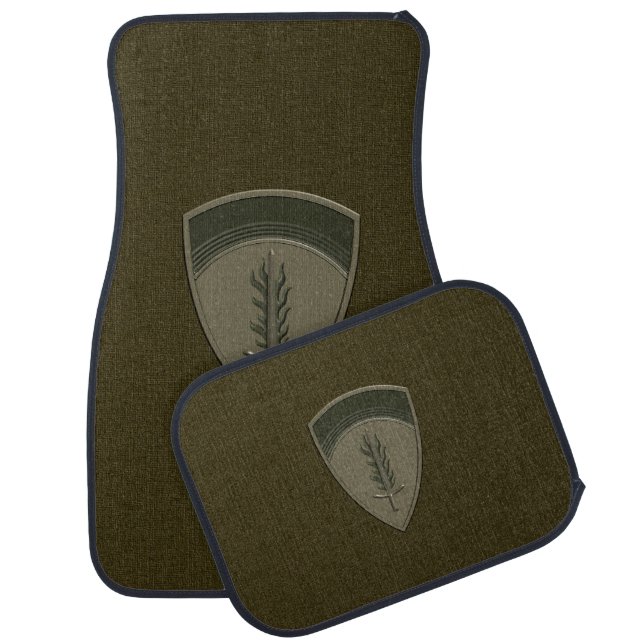 72nd Ordnance Battalion Car Floor Mats (Set)