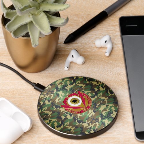 72nd Ordnance Crest Wireless Charger