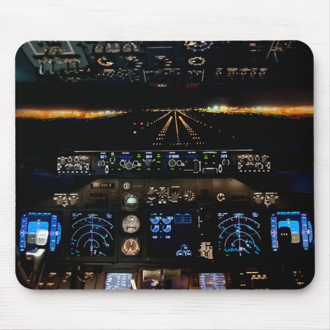 737 Flight Deck Mouse Pad (Front)