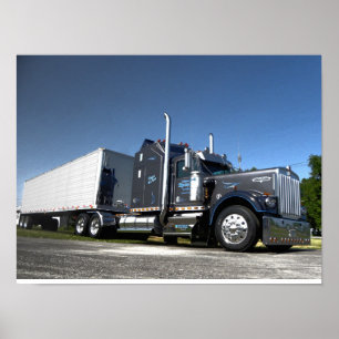 '73 Kenworth A Model #2 Poster
