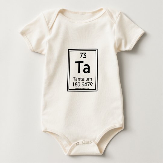 73 Tantalum Baby Bodysuit