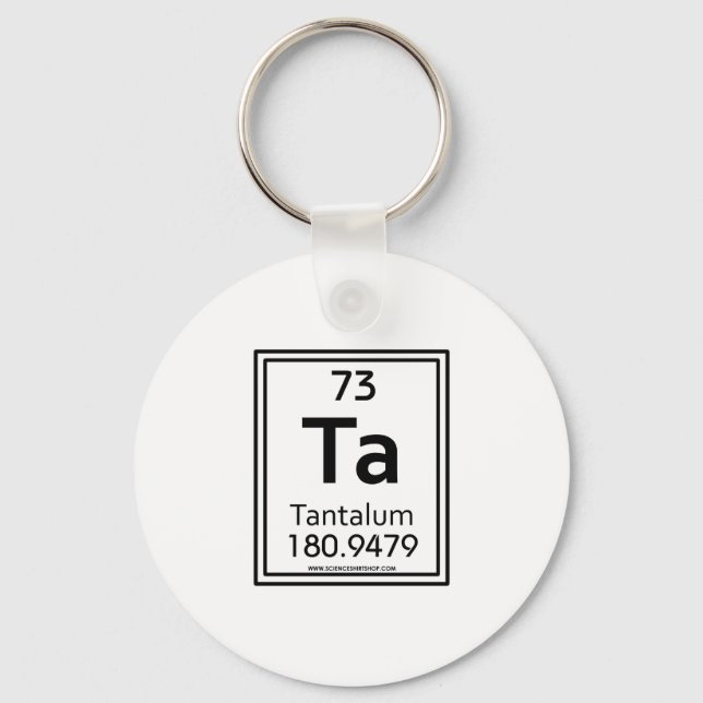 73 Tantalum Keychain (Front)