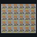 73rd Birthday: Spooky Halloween Theme, Custom Name Wrapping Paper<br><div class="desc">This scary and spooky Halloween birthday themed wrapping paper design features a large number "73" and the message "HAPPY BIRTHDAY, ", plus a custom name. There are also depictions of a ghost and a bat on the front. Wrapping paper like this might be a fun way of wrapping presents or...</div>