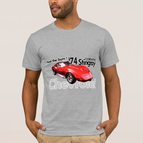 74 Corvette Stingray T_Shirt