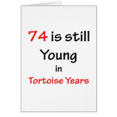 74 Tortoise Years (Front)
