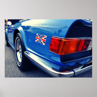 '74 TR6 POSTER