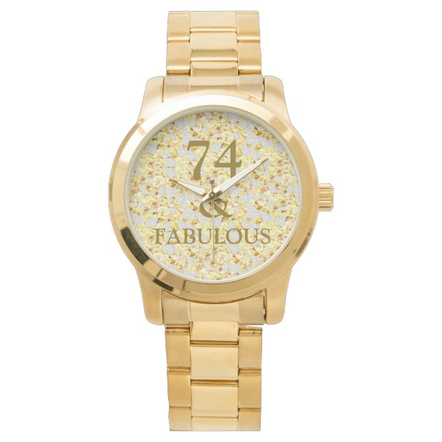 74th Birthday  Watch (Front)