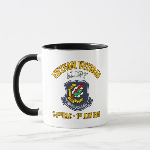 74th RAC _ 1st Avn Bde Aloft Vietnam Veteran Mug