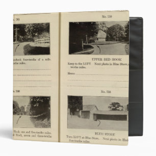 75861 Rhinebeck Upper Red Hook Blue Store 3 Ring Binder