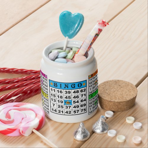 75 ball Bingo Multi Candy Jar