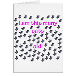 75 Cat Heads Old Cards