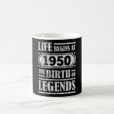 Personalized vintage 75th birthday mug | Zazzle