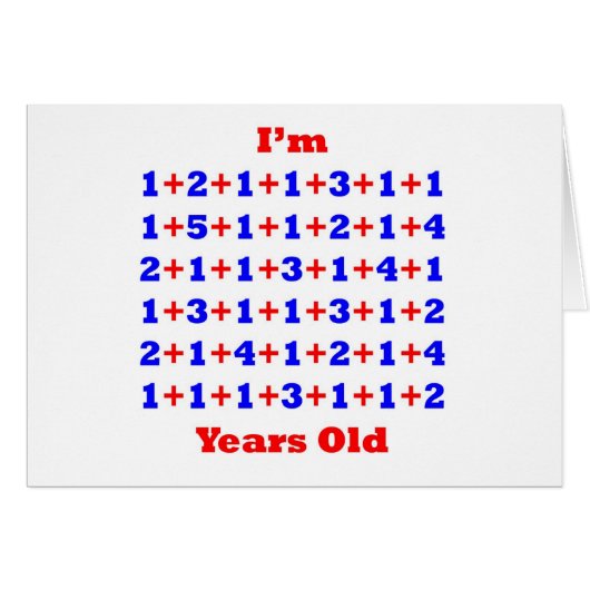 75 Years old! Cards (Front Horizontal)
