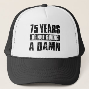 75 years trucker hat