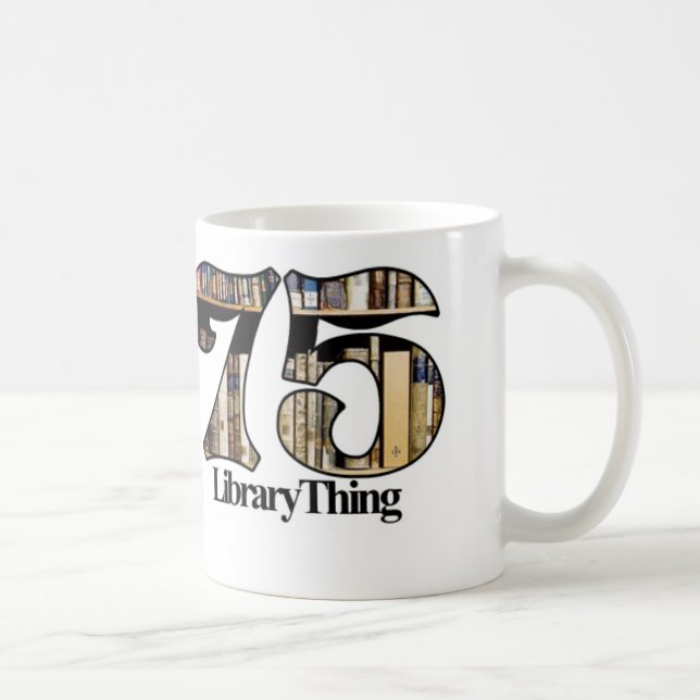 75ers Library Thing mug - No Text (Right)