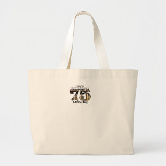 75ers Library Thing tote-bag Large Tote Bag