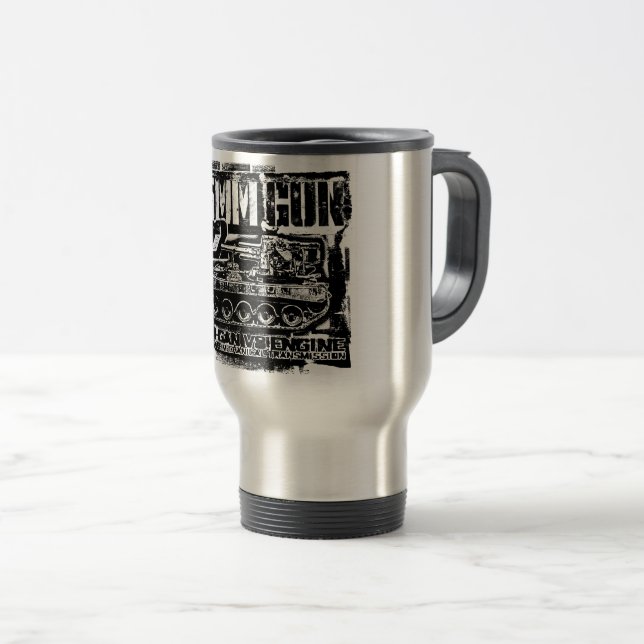 75mm gun T22 Travel Mug (Front Right)