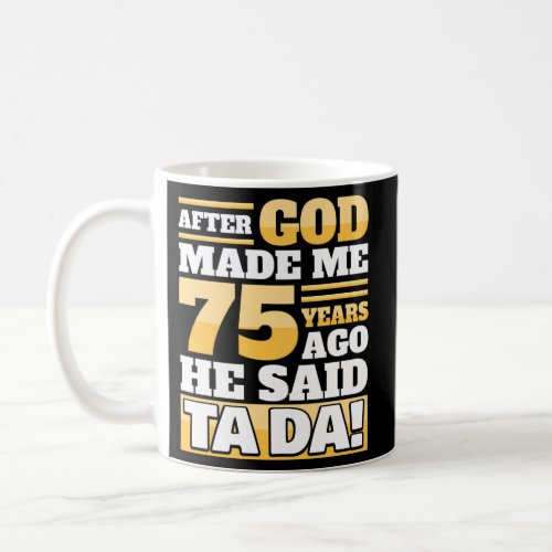 75Th 75 Years Coffee Mug