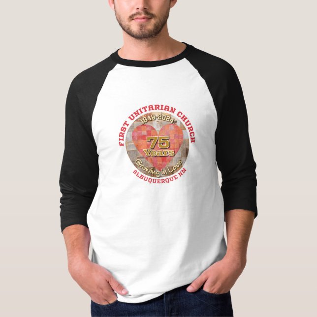 75th Anniversary Baseball Shirt (Front)