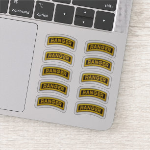 75th Army Ranger Regiment Veteran Contour Stickers
