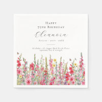 75th Birthday August Birth Month Flower Gladiolus
