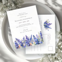 75th Birthday Blue Larkspur July Birth Flower