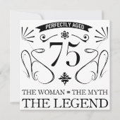 75th Birthday For Women (Front)