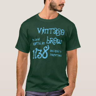 75th Birthday Gift 1938 Vintage Brew Name V9 T-Shirt