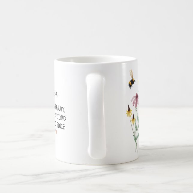 75th Birthday Gift for Women Wildflower Coffee Mug