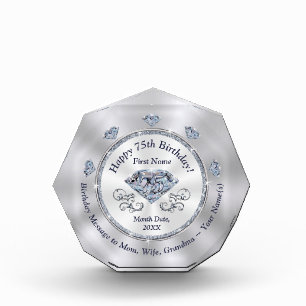 75th Birthday Gifts for Mom, Wife, Friend, Family