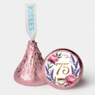 75th Birthday Grandma Floral Party Hershey®'s Kisses®