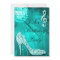 75th Birthday Sparkle Heels and Teal Disco Ball