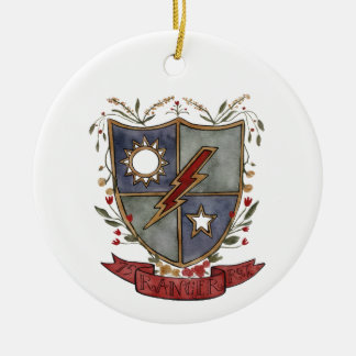 75th ceramic ornament
