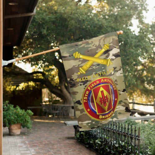 75th Field Artillery Brigade  House Flag