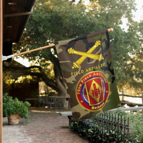 75th Field Artillery Brigade  House Flag