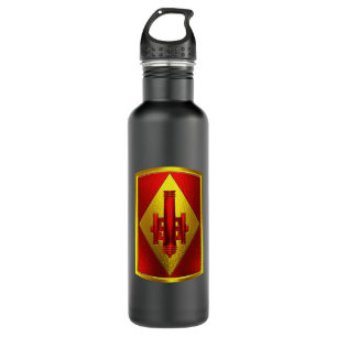 75th Field Artillery Brigade “Taut Lanyards” Stainless Steel Water Bottle