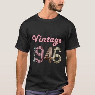 75Th For Her Age 75 Mom 1946 T-Shirt