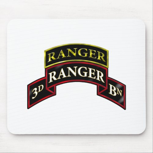 75th Ranger 3rd Battalion wTab Mouse Pad
