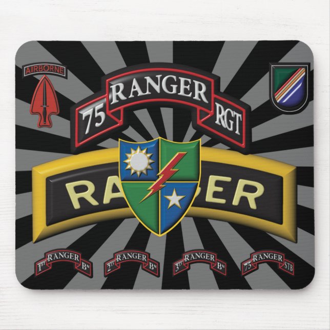 75th Ranger Mouse pad (Front)