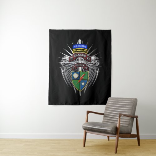 75th Ranger Regiment 1st Battalion 1st Bat Tapestry