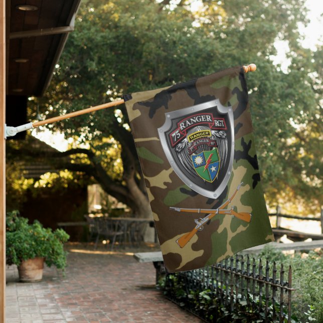 75th Ranger Regiment 1st Battalion House Flag (In SItu)