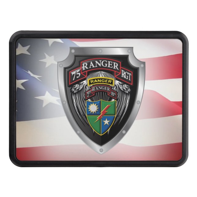 75th Ranger Regiment - 2nd Battalion Hitch Cover (Front)