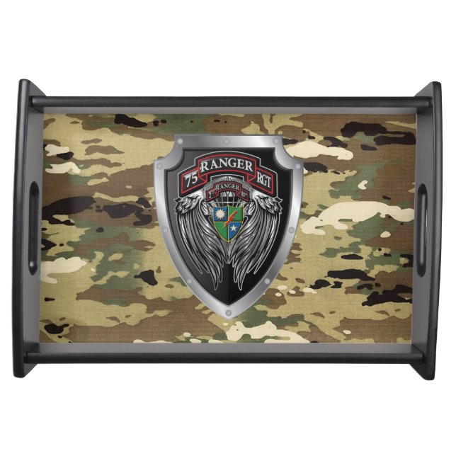 75th Ranger Regiment – 2nd Battalion Serving Tray (Front)