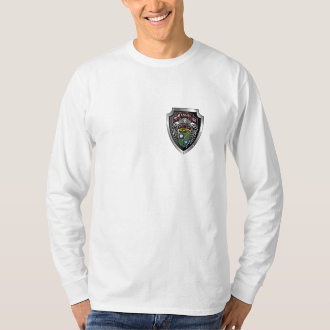 75th Ranger Regiment 2nd Battalion  T-Shirt (Front)