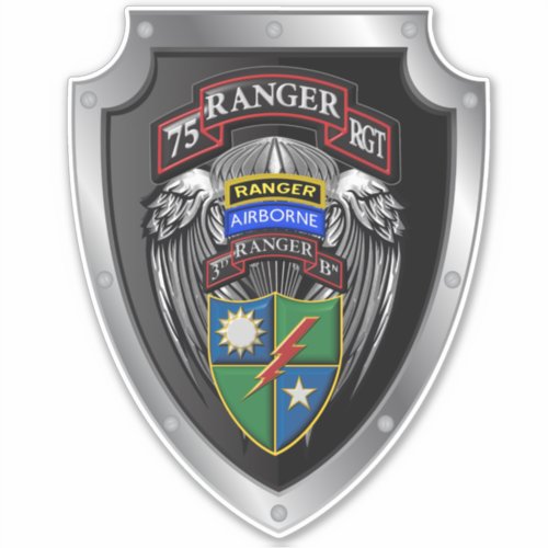 75th Ranger Regiment 3rd Bat Rangers Lead The Way Sticker