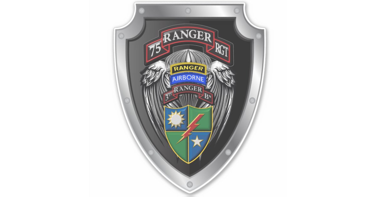 75th Ranger Regiment 3rd Bat “Rangers Lead The Way Sticker | Zazzle